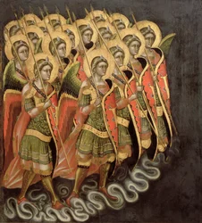 The Heavenly Militia, c. 1348-54