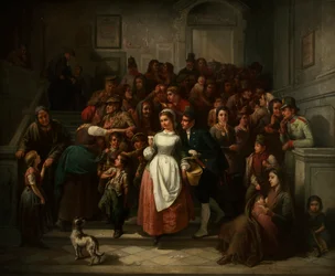 After the Lottery Drawing, 1859