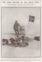 The First Picture of the South Pole