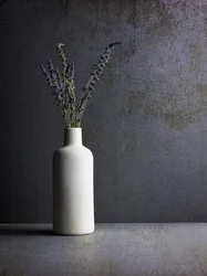 Minimalist Lavender Still Life