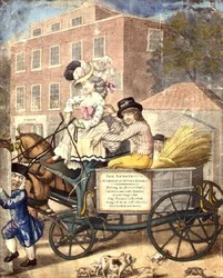 A Lesson Westward or a Morning Visit to Betty Cole, Hammersmith Turnpike c.1782
