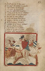 Arthur Mortally Wounded, illustration from 