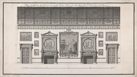 Headfort House, Eating Parlour, Chimney Side