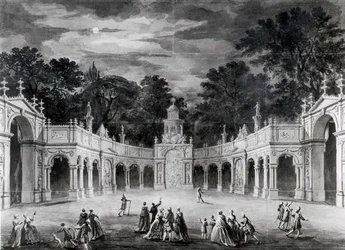 The Illuminations at Buckingham House to celebrate the birthday of George III