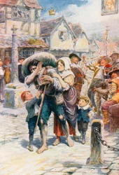 Christian Sets Out on His Pilgrimage