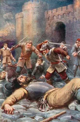 The Pilgrims Destroy Doubting Castle