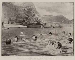 The Holiday of an East-end Boys