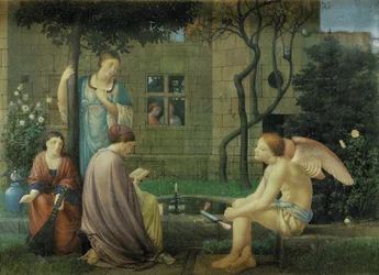 Reading of Love, He Being By