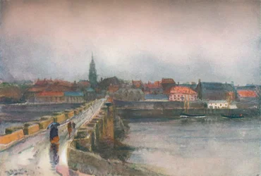 A Wet Day, Old Berwick Bridge