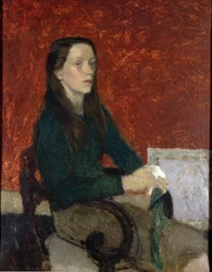 Portrait of a young woman