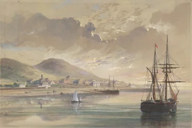 Valentia in 1857-1858 at the Time of the Laying of the Former Cable