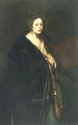 Woman in Manteau