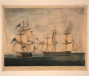 HMS Shannon Captures USS Chesapeake, 1 June 1813