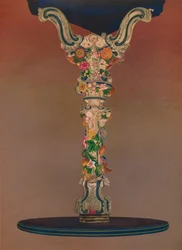 Table of Dresden Porcelain