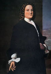 Benjamin Franklin in his early 40s