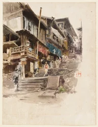 A Street in Ikao, Japan, II