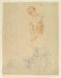 Study for a Group, “Vintage Festival,” Mendelssohn Glee Club, New York, NY
