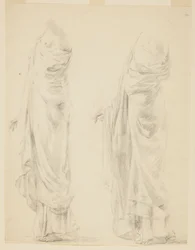 Study for leader of the procession, “Vintage Festival,” Mendelssohn Glee Club, New York, NY