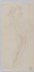 Study for Standing Boy with Kid, “Vintage Festival,” Mendelssohn Glee Club, New York, NY