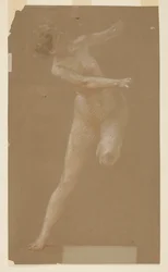 Study for the Left Maenad, 