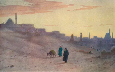The Citadel and Cairo from the East