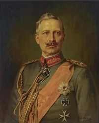 Portrait of German Emperor Wilhelm II, King of Prussia, 1911