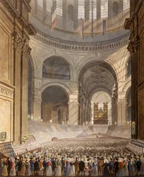 The Anniversary Meeting of the Charity Children in the Cathedral of St. Paul