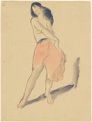 Dancer in a Red Skirt, No. 2