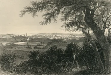 City of Baltimore, from Druid Hill Park