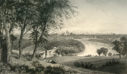 Philadelphia from Belmont, West Park