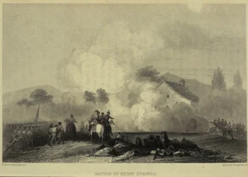 The Battle of Eutaw Springs in 1781