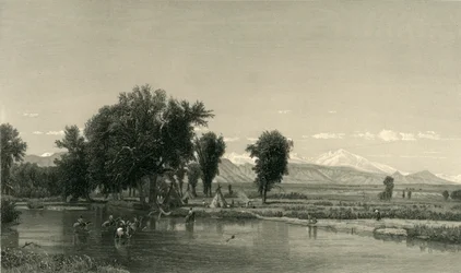 The Rocky Mountains, 1874