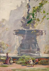 The Fountain, Princes Street Gardens, Edinburgh