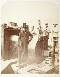 Portrait of a Gentleman on the Construction Site