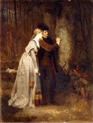Lovers in a Sylvan Wood