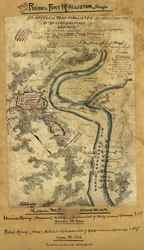 2nd Attack on Fort McAllister on the Ogeechee River, Georgia