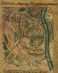 Battle of Shiloh or Pittsburg Landing, Tennessee