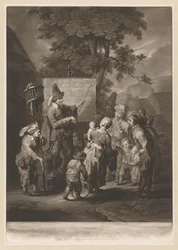 Ballad Singer and Rat Catcher The Flemish Rat Catcher