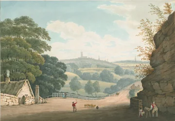 Wolverhampton - Distant view from Tettenhall
