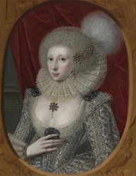 Portrait of a Woman, Possibly Elizabeth Pope (ca. 1585; Living 1624)