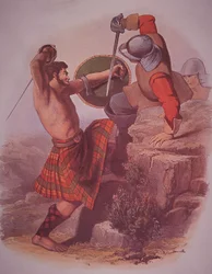 Highland Warrior of Clan MacMillan