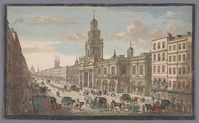View of the Royal Exchange in London