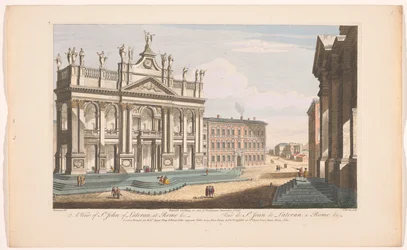 View of St. John of Lateran in Rome