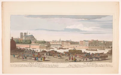 View of the City of Paris from the Quai de Miramion (Paris series)
