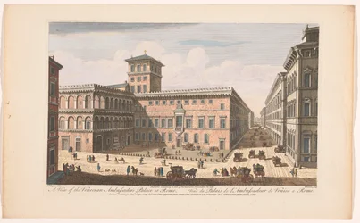 View of the Palazzo Venezia in Rome (series title: Rome)