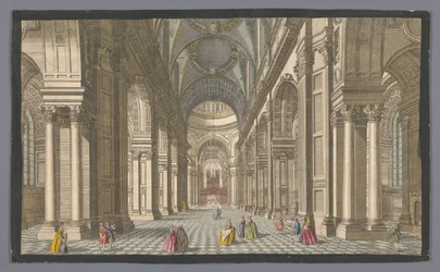View of the Interior of Saint Paul
