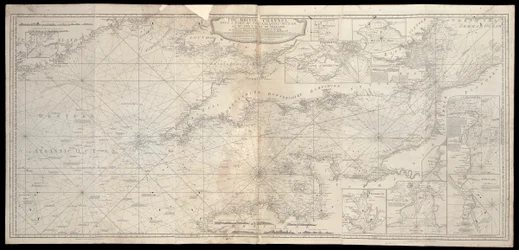 The British Channel with a Part of the Atlantic Ocean and of the Coast of Ireland