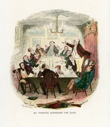 Illustration for the Pickwick Papers