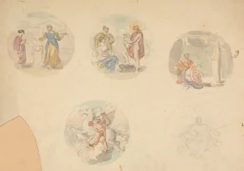 Five Vignettes of Scenes from Antiquity