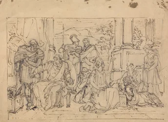 Scene from Timon of Athens